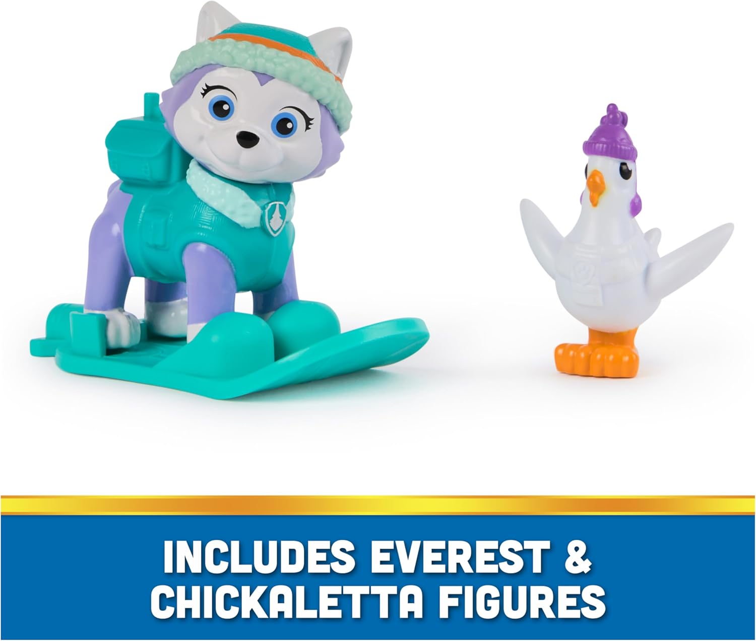 Thumbnail 6 de Paw Patrol Everest Deluxe Snowmobile with Projectile Launcher