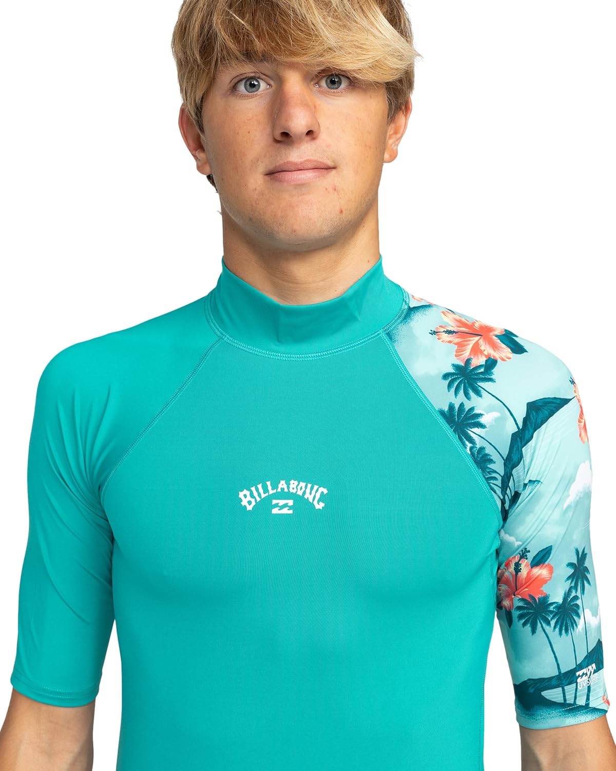Thumbnail 4 de Billabong Contrast Allover SS Rashguard Uomo – Pacco da 1