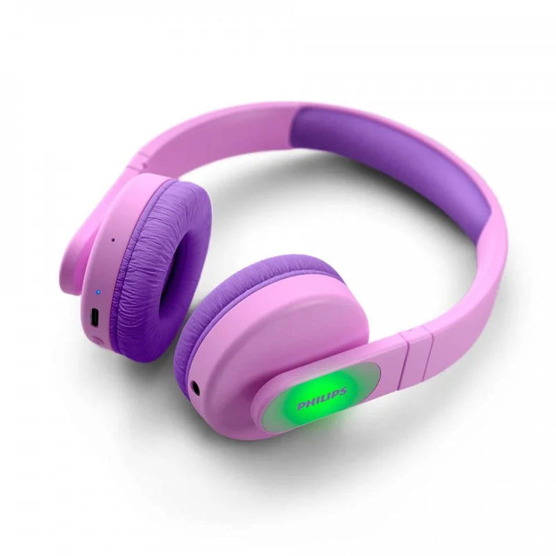 Detalle de Philips TAK4206PK/00 Auriculares Bluetooth infantiles rosa