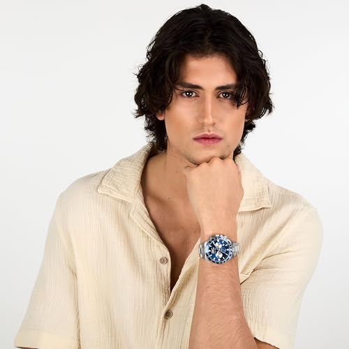 Detalle 2 de Sector No Limits Orologio Uomo in Acciaio con Cronografo – Collezione 230, 43 mm