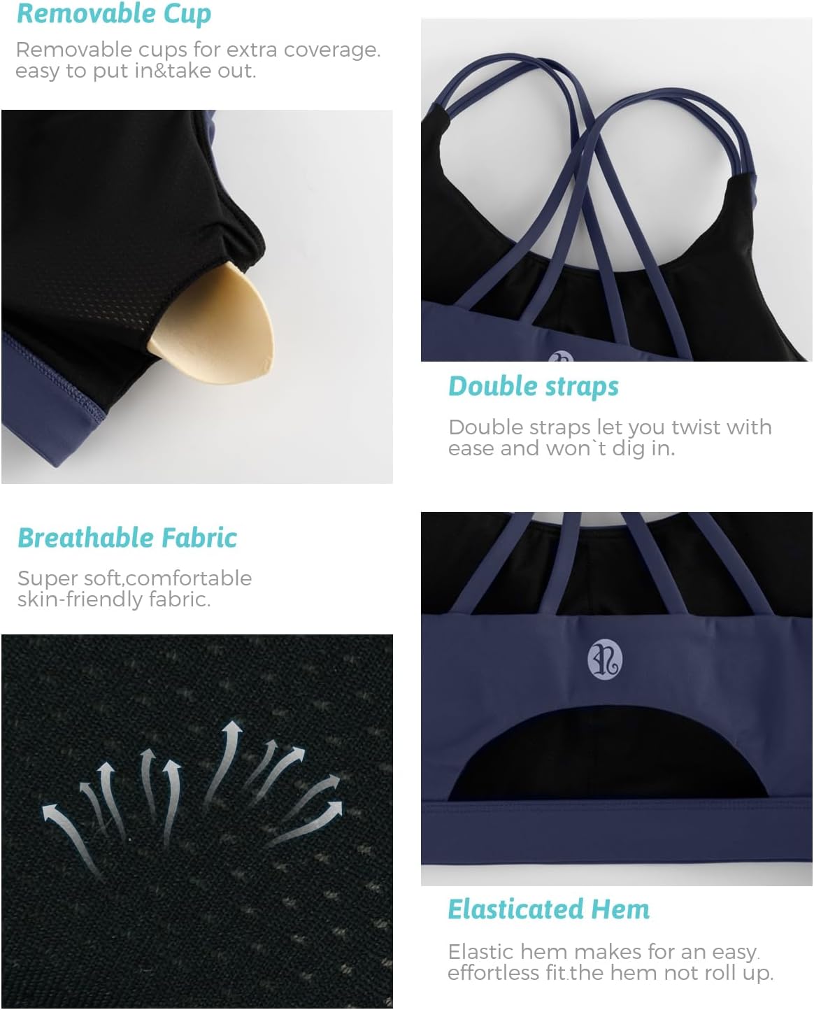 Detalle de RUNNING GIRL Sports Bra
