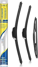 3 Pack Windshield Wiper Blades 26"/22"/16"
