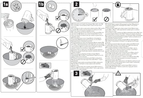 Thumbnail 13 de Weber 17631 Set Chimenea 2 kg de Briquetas + 6 Pastillas de Encendido Blancas
