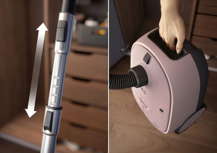 Thumbnail 2 de AEG AB61C1WP 6000 CLEAN Staubsauger mit Beutel – 12 m Reichweite