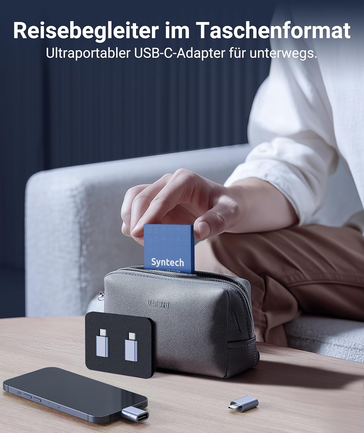 Detalle 2 de USB-OTG Adapter 2x USB-C auf USB 3.0