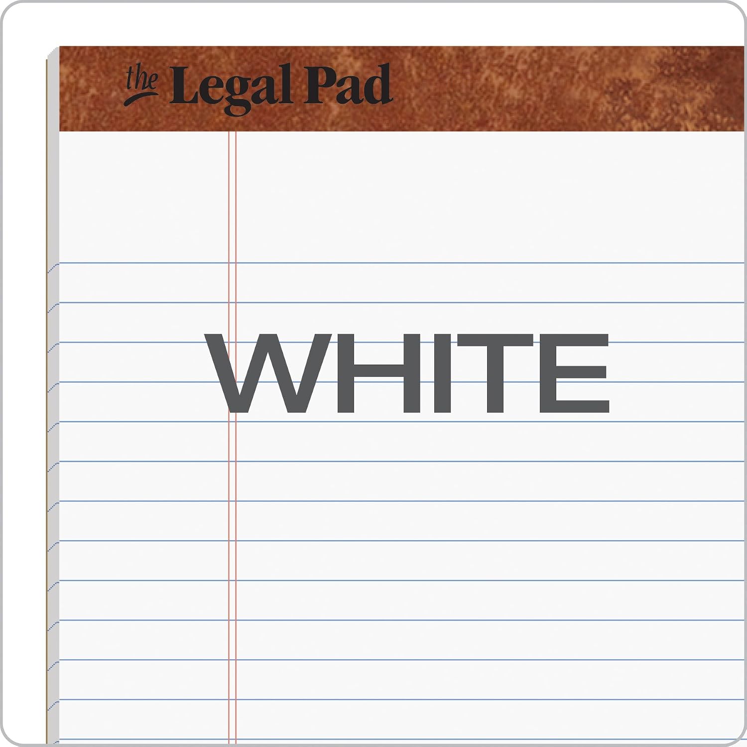Thumbnail 6 de TOPS 7533 Legal Pads, 8.5 x 11-3/4 in, Wide-Ruled White Paper, 12-Pack