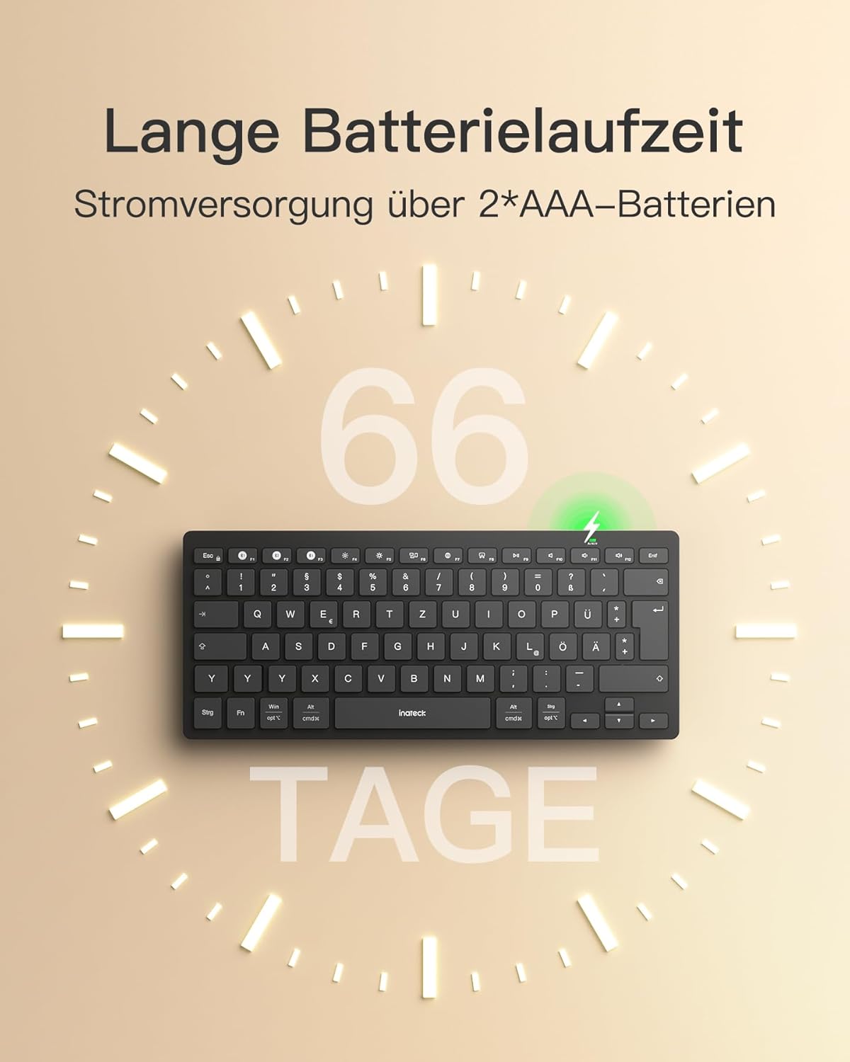 Thumbnail 5 de Inateck KB01003 Kabellose Bluetooth-Tastatur