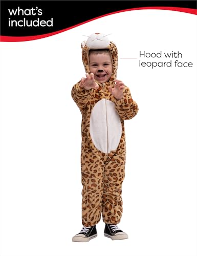 Thumbnail 2 de Rubies Disfraz Leopardo para Niños, Jumpsuit con Capucha 🐆