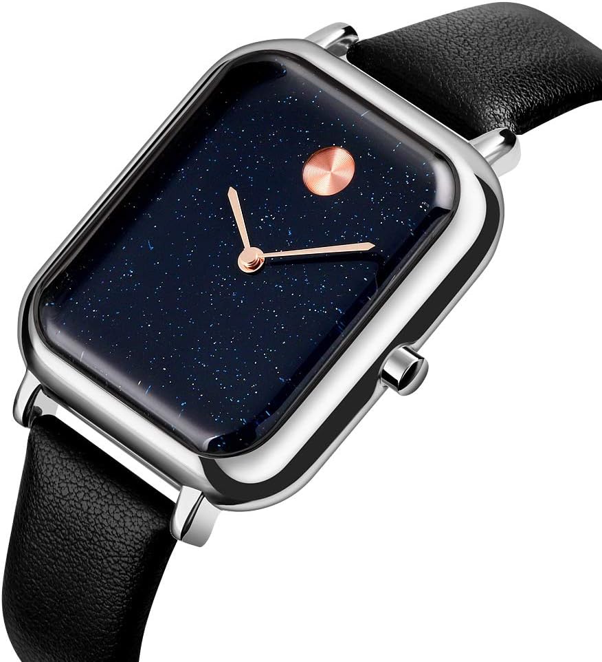 Thumbnail 4 de TONSHEN Fashion Herren Edelstahl Uhren Analog Quarz – Minimalistischer Zeitmesser mit verstellbarer Armbandkette