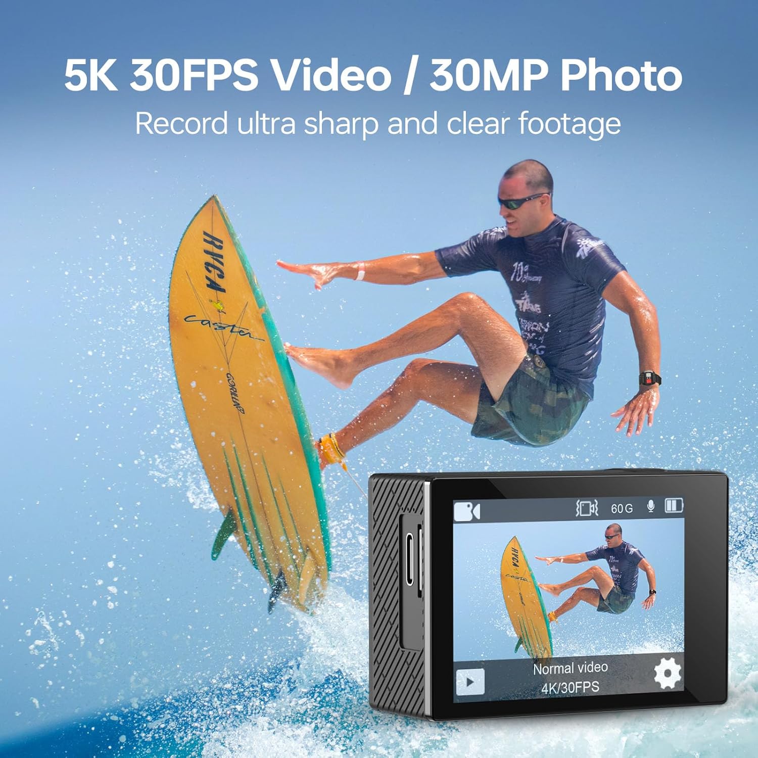 Detalle 2 de Hiicam Speed 10 Action Cam 5K30FPS