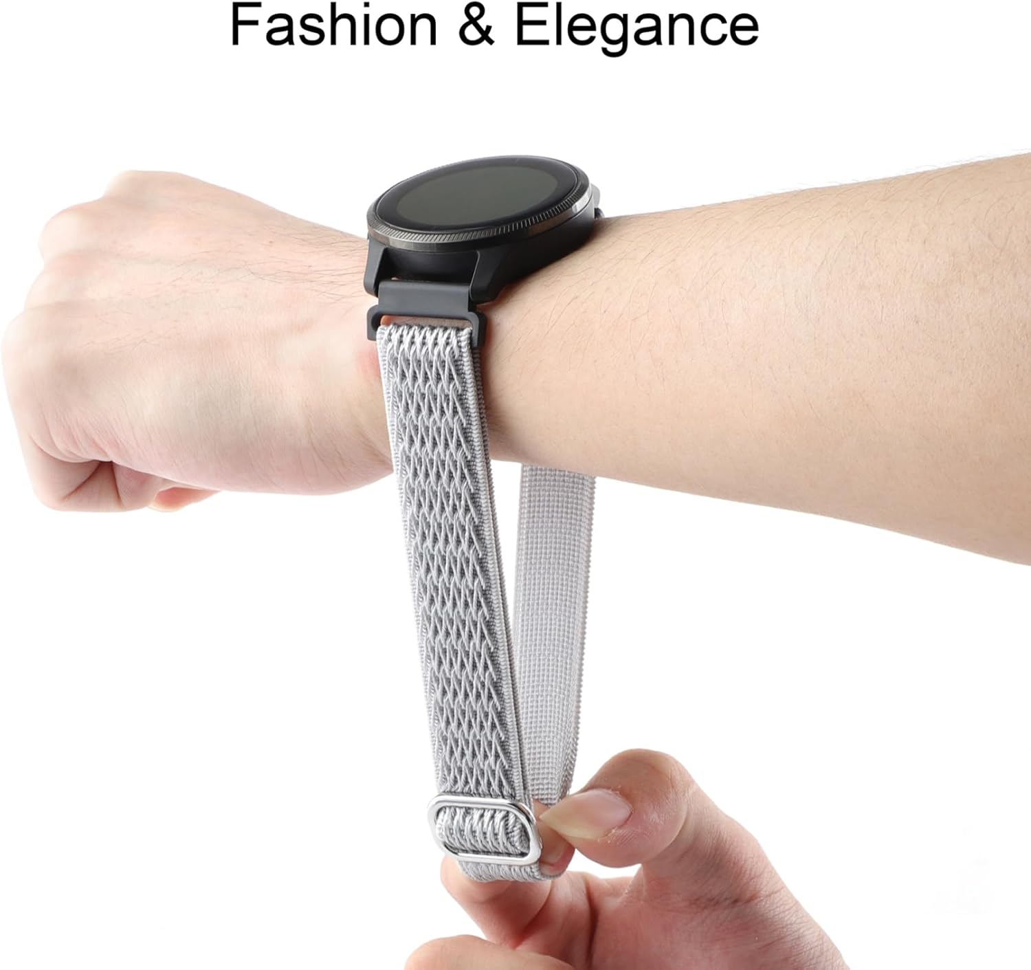 Thumbnail 3 de 8‑Colour 20mm Nylon Quick Release Watch Straps for Garmin and More