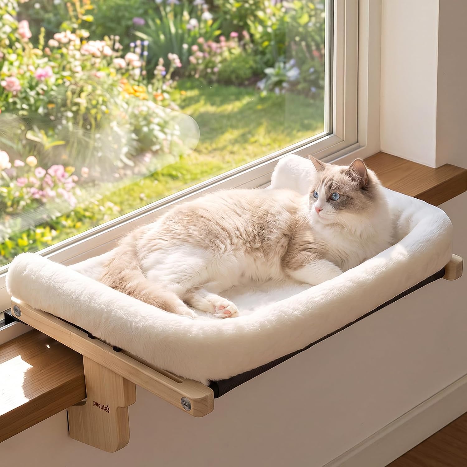Detalle de Pecute Cat Windowsill Perch, 18.9-inch
