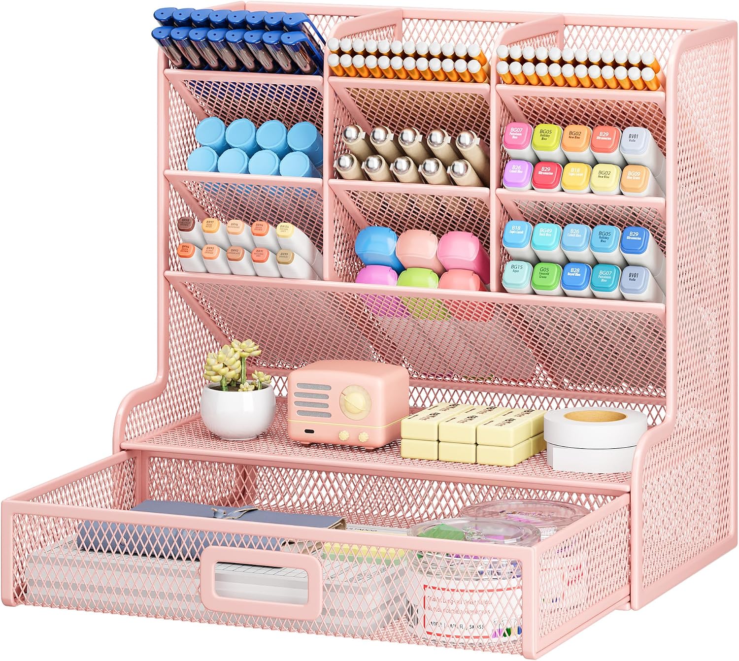 Detalle de VITVITI Schreibtisch Organizer mit 9 Fächern