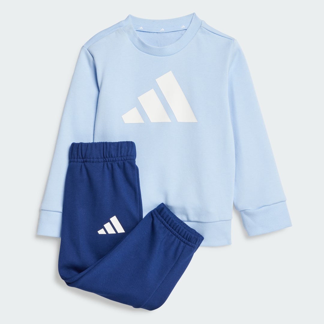 Detalle de Conjunto de chándal Essentials en color Azul de Adidas