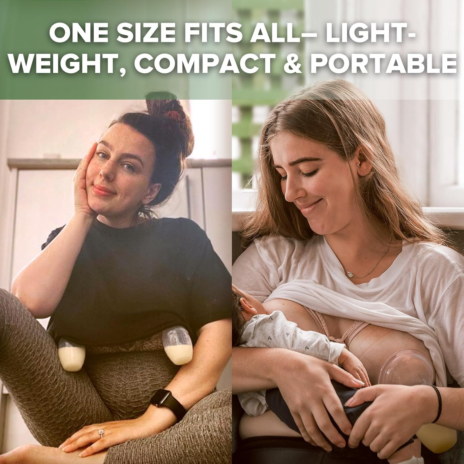 Thumbnail 3 de Haakaa manual breast pump (patented silicone milk collector) – hands-free, continuous natural suction, 4oz/100ml, grey