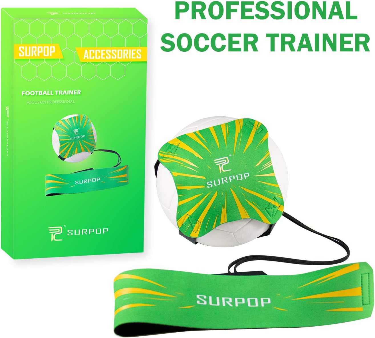 Thumbnail 6 de Surpop Trainer: Solo Practice Belt for Soccer, Volleyball, and Rugby