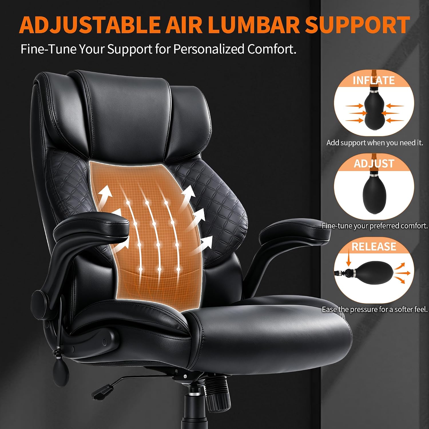 Thumbnail 6 de EGSEAT Office Chair, 500 lbs