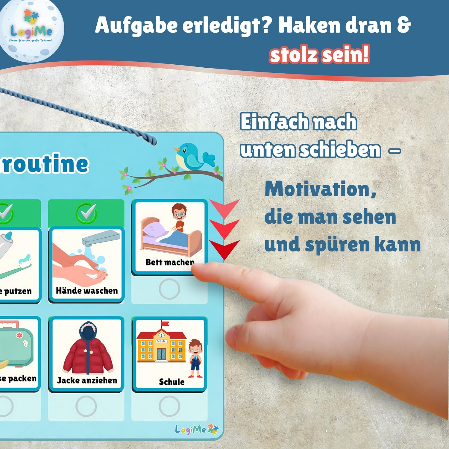 Thumbnail 3 de LogiMe Morgenroutine Routineplaner 108 Routinen