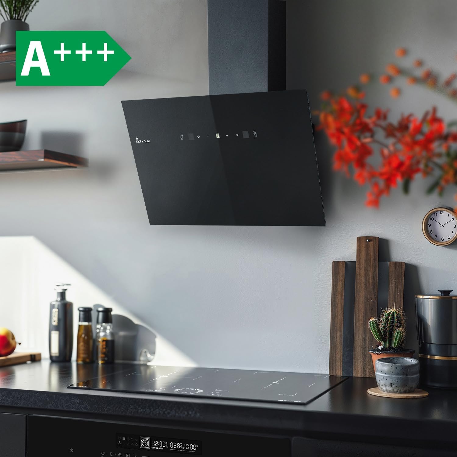 Thumbnail 1 de KKT KOLBE TRIO8025S Dunstabzugshaube 80 cm – Umluft/Abluft, Gestensteuerung und LED