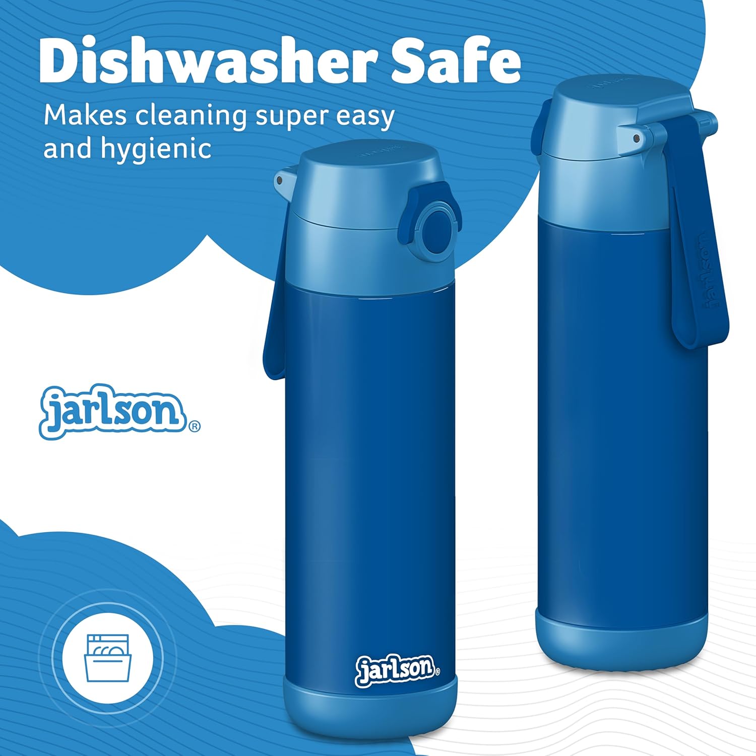 Detalle de Jarlson MALI 500 ml borraccia termica per bambini 📘