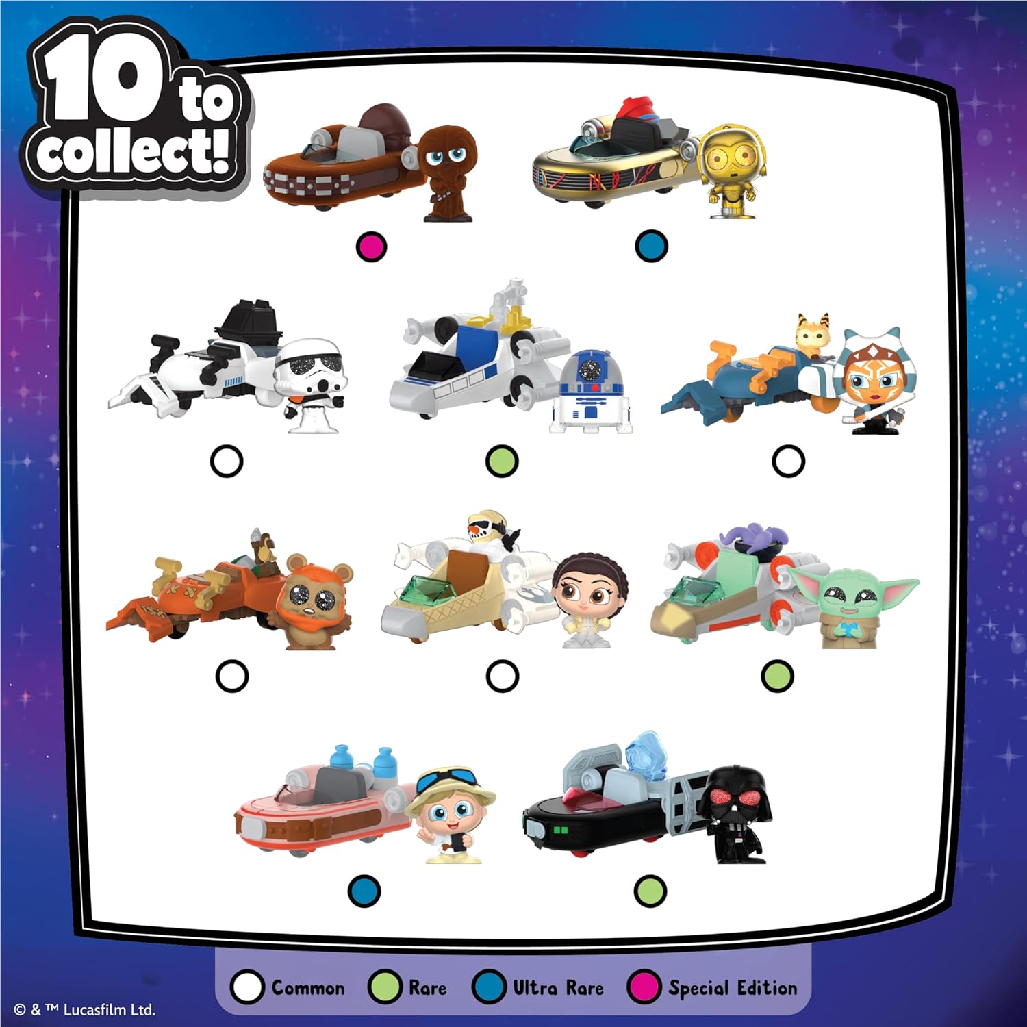 Thumbnail 5 de Just Play Croiseurs galactiques Star Wars Doorables — Figurines et croiseur à collectionner