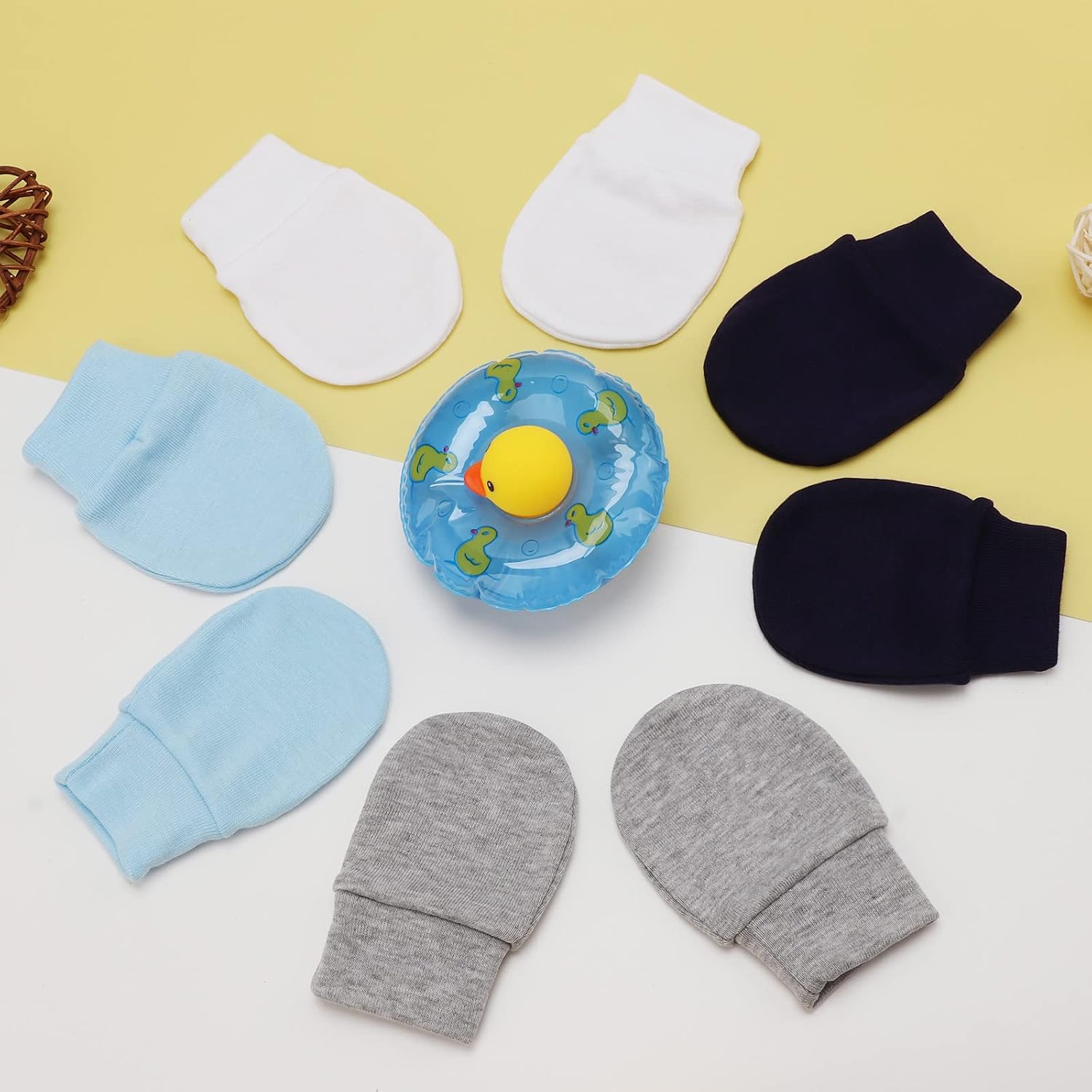 Thumbnail 6 de Baby scratch mittens for 0 to 6 months