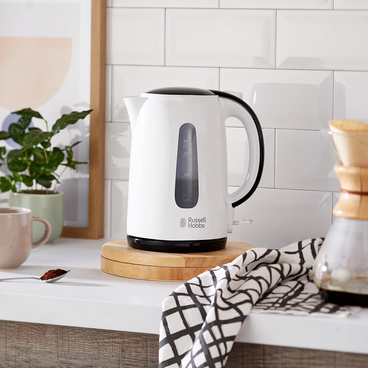 Thumbnail 6 de Russell Hobbs Bollitore Elettrico My Breakfast 1,7 L – 2200 W, base girevole 360° e filtro anticalcare rimovibile