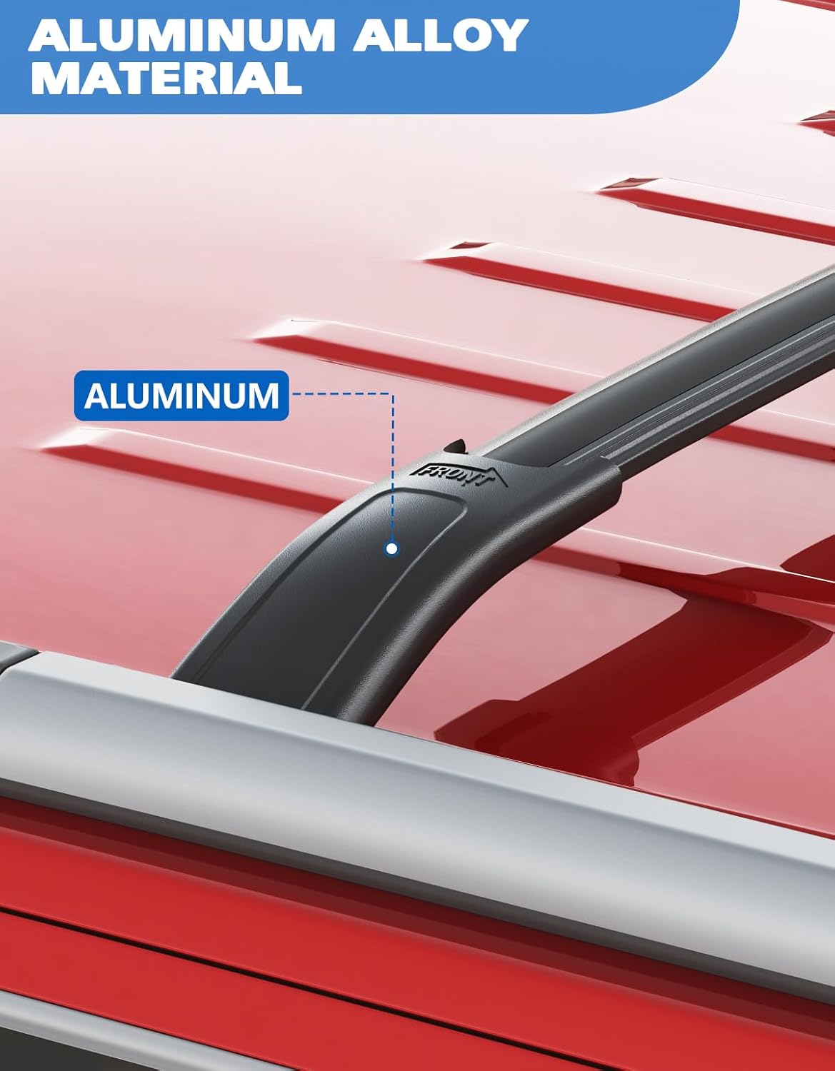 Thumbnail 3 de Fengyu Max 220lb Heavy Duty Roof Rack Cross Bars for 2015-2020 Chevrolet Tahoe/Suburban, GMC Yukon XL, Cadillac Escalade ESV – Aluminum Roof Rails