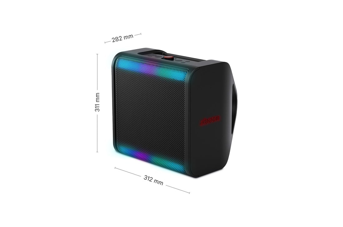 Thumbnail 1 de LG xboom Stage 301 by will.i.am: altavoz de 120 W para fiestas con karaoke, iluminación LED y Bluetooth