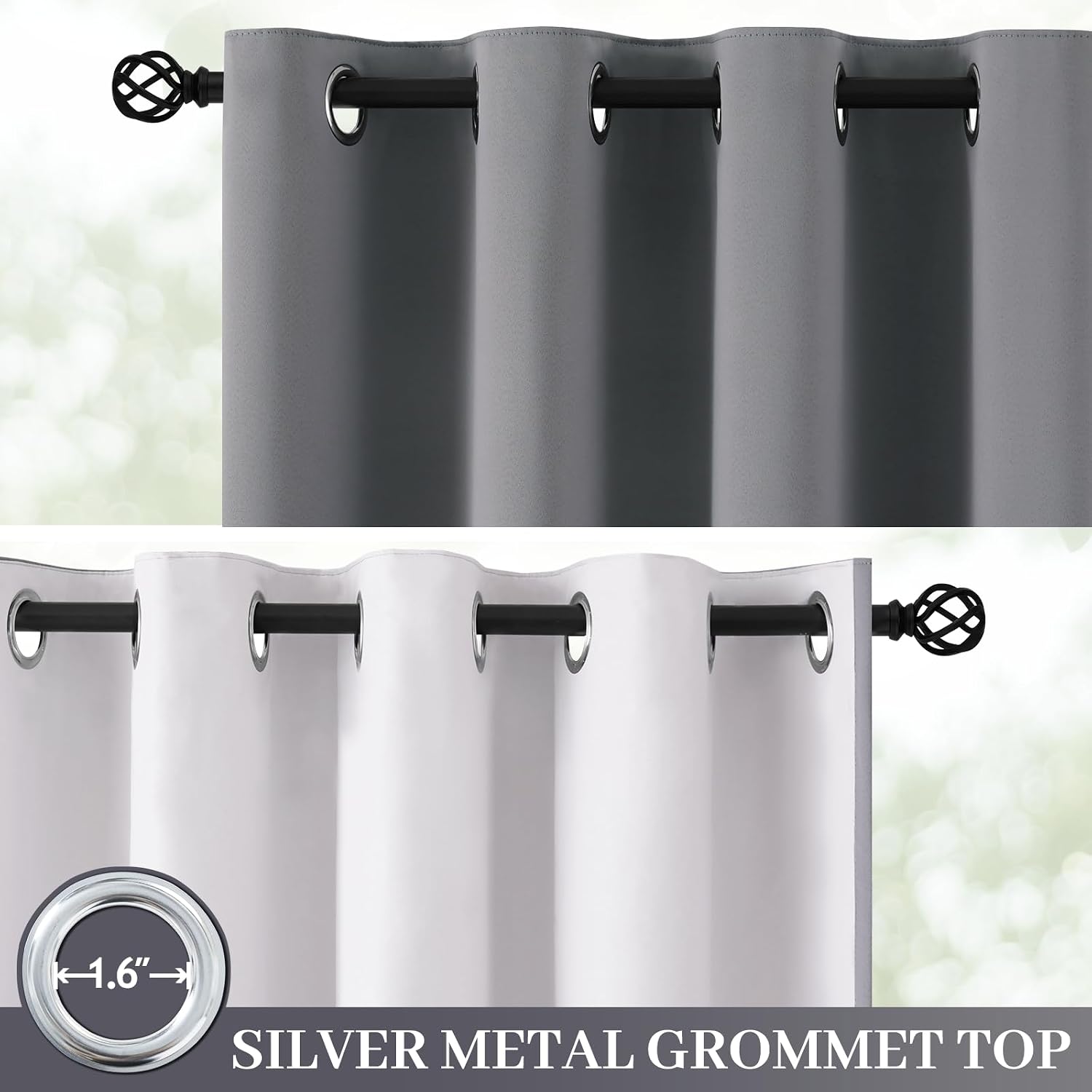 Thumbnail 1 de Yakamok Blackout Curtain Panels, 84-Inch