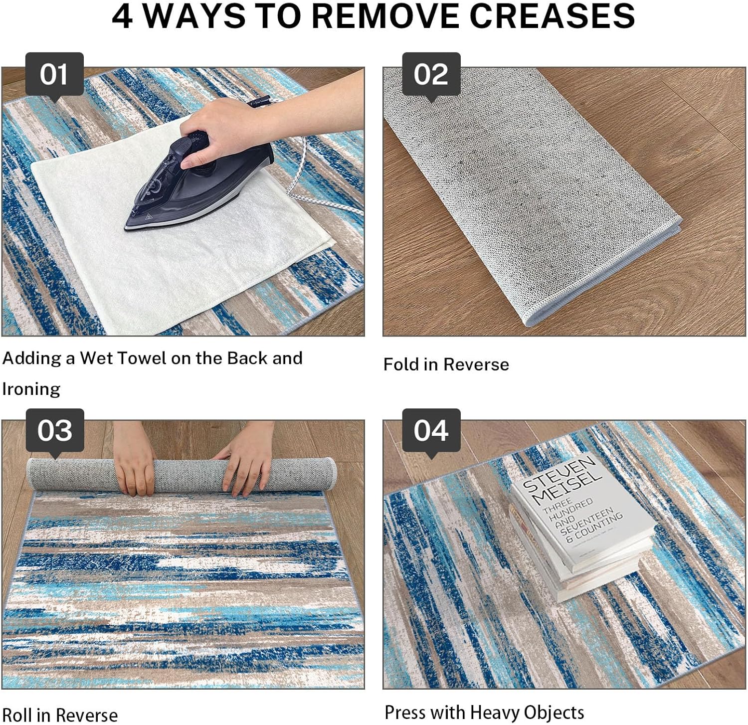Thumbnail 2 de lansny Kitchen Rug Set 2 mats 2x3