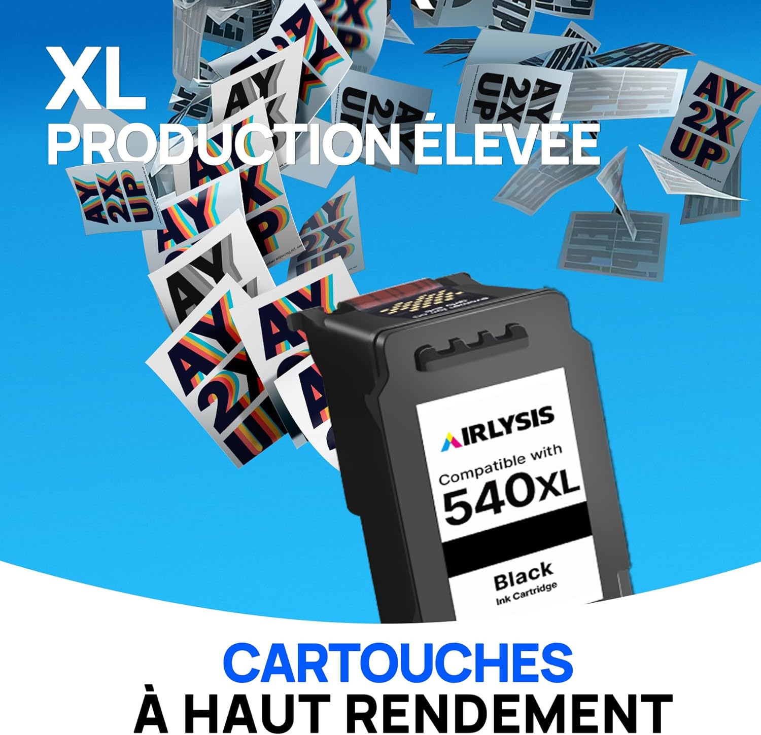 Thumbnail 4 de AIRLYSIS PG-540XL CL-541XL cartouche 610 pages 🖨️