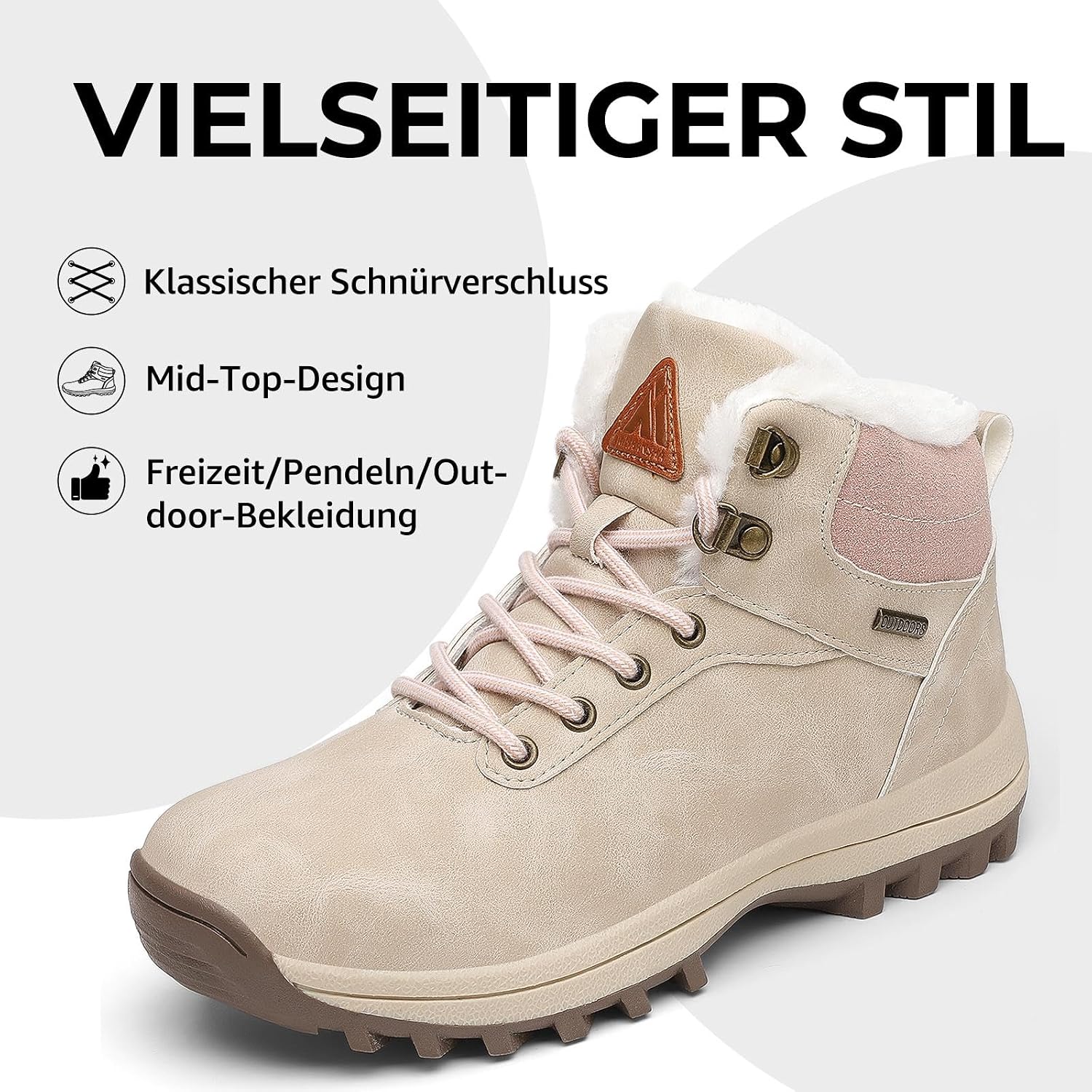 Thumbnail 2 de Mishansha Botas Invierno Impermeables Unisex 36–48