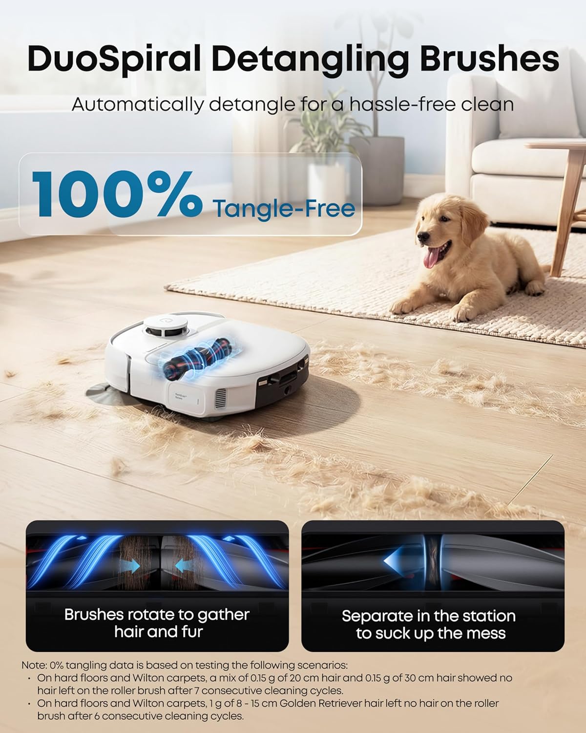Thumbnail 5 de eufy New 2026 C28 Omni White Robot Vacuum Cleaner with Mop and All-in-One Station
