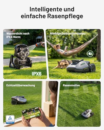 Thumbnail 8 de Mammotion YUKA mini 2 500 – autonomer Mähroboter ohne Begrenzungskabel mit Dreifach-Kamera und DropMow