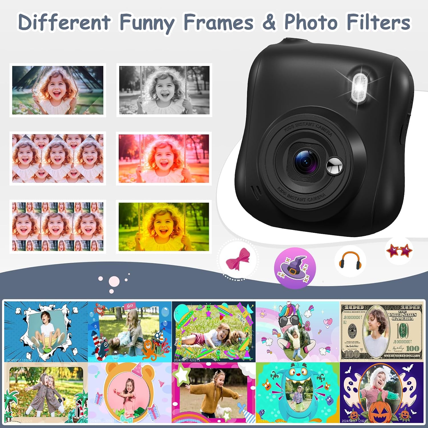 Detalle de Hangrui Kids Camera 14MP with 32GB card