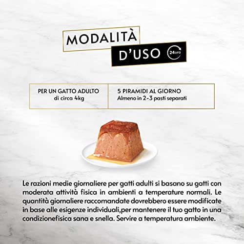Detalle de GOURMET Revelations Cibo Umido per Gatti Adulti – Mousse Tacchino in Confezioni da 57 g (24 pezzi)