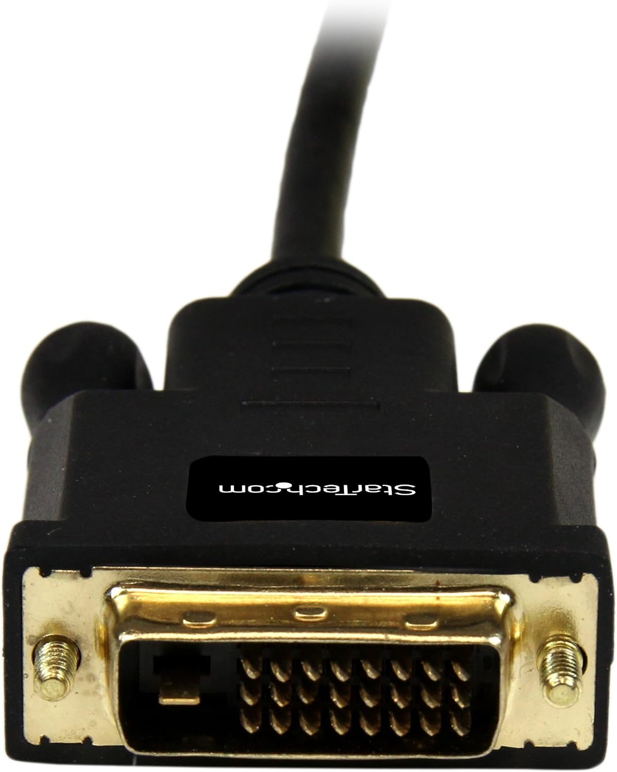 Detalle 1 de StarTech.com MDP2DVIMM10B 10ft mini DP to DVI ๐