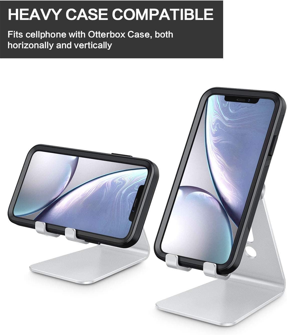 Thumbnail 4 de OMOTON Adjustable Aluminum Phone Stand with Charging Port