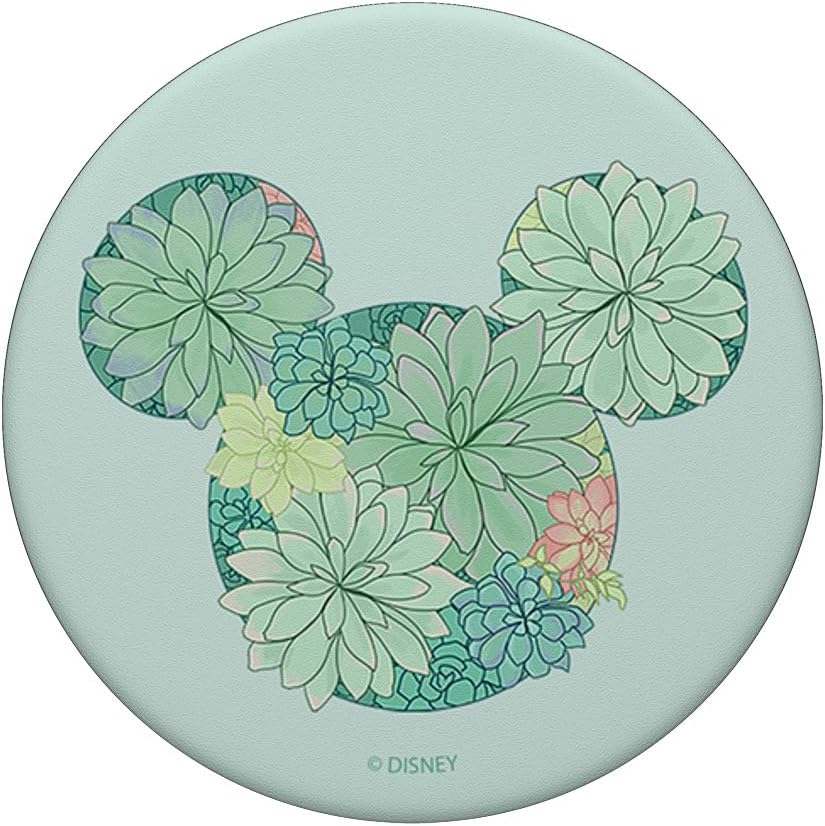 Thumbnail 2 de PopGrip adhésif Mickey & Friends – silhouette de souris à motif succulentes