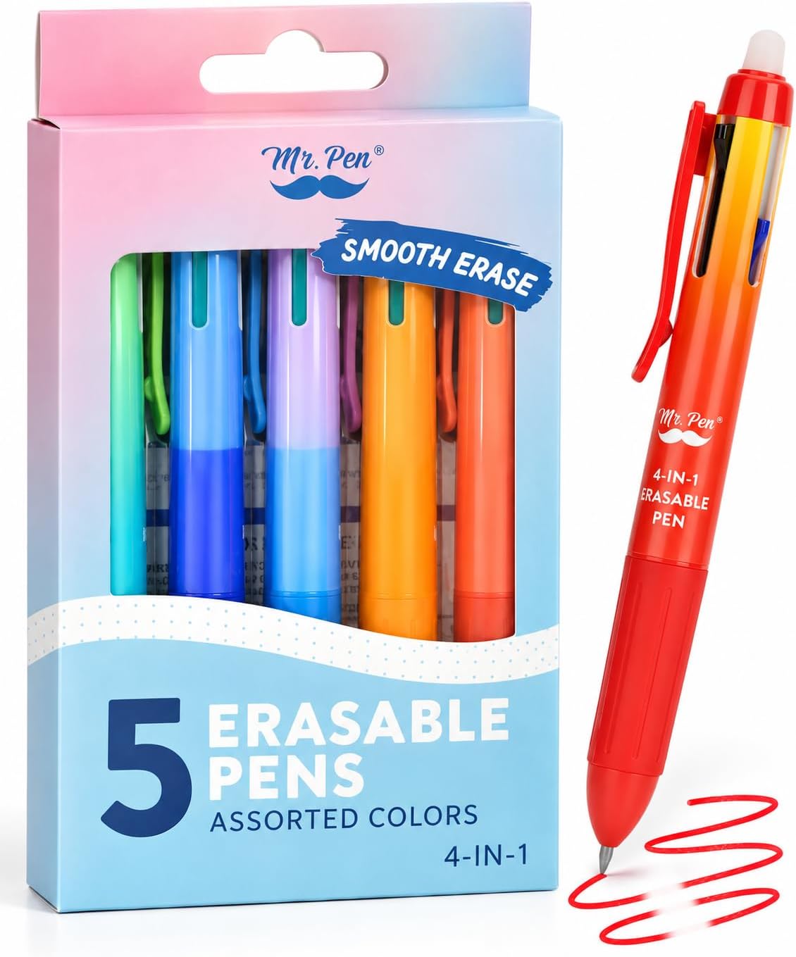 Detalle de Mr. Pen 4-in-1 Erasable Multicolor Pen