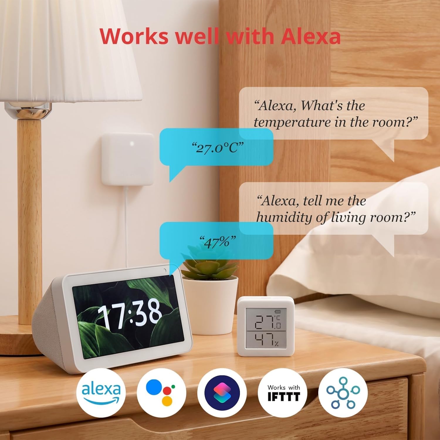 Thumbnail 5 de SwitchBot Thermomètre Hygromètre et Concentrateur Mini – capteur numérique Bluetooth with alertes intelligentes et stockage de données