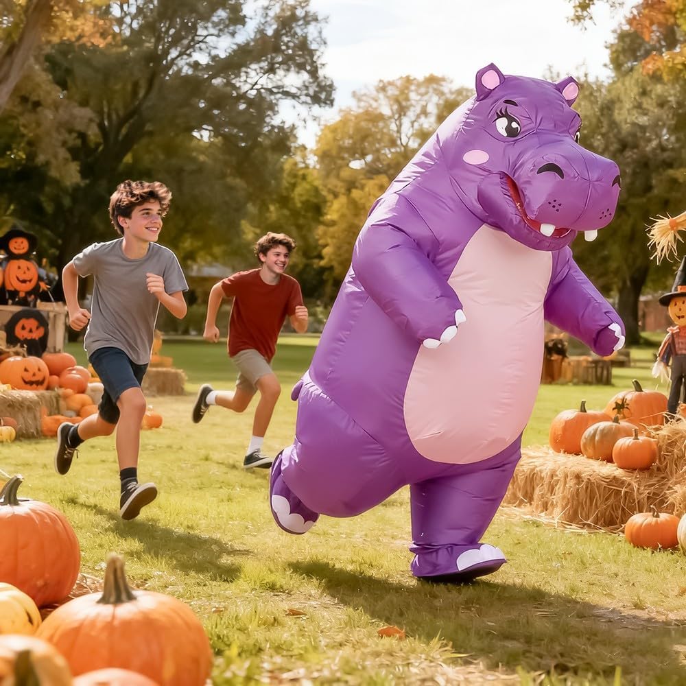 Thumbnail 2 de Yeffute Inflatable Hippo Costume