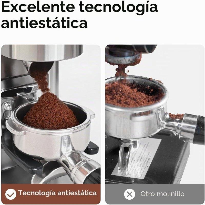 Detalle de HiBREW molinillo eléctrico G7 de 48 niveles