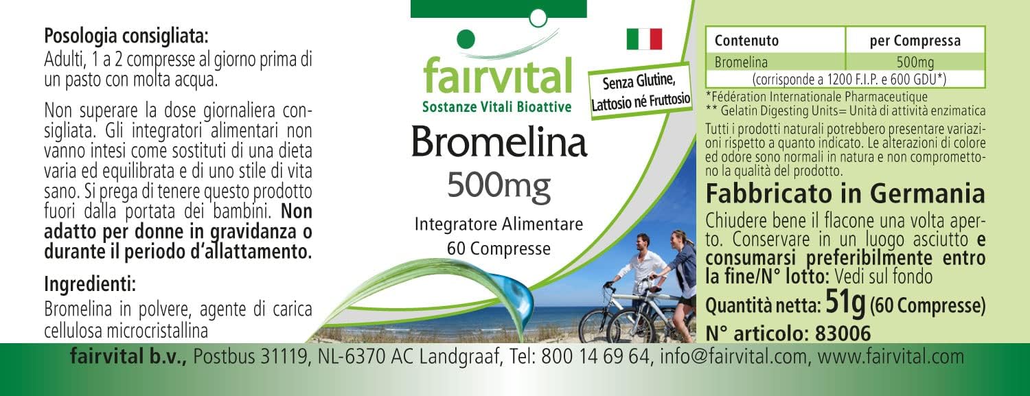 Thumbnail 5 de Bromelina 500mg Vegana - Enzima de Piña - Calidad Alemana 🌱