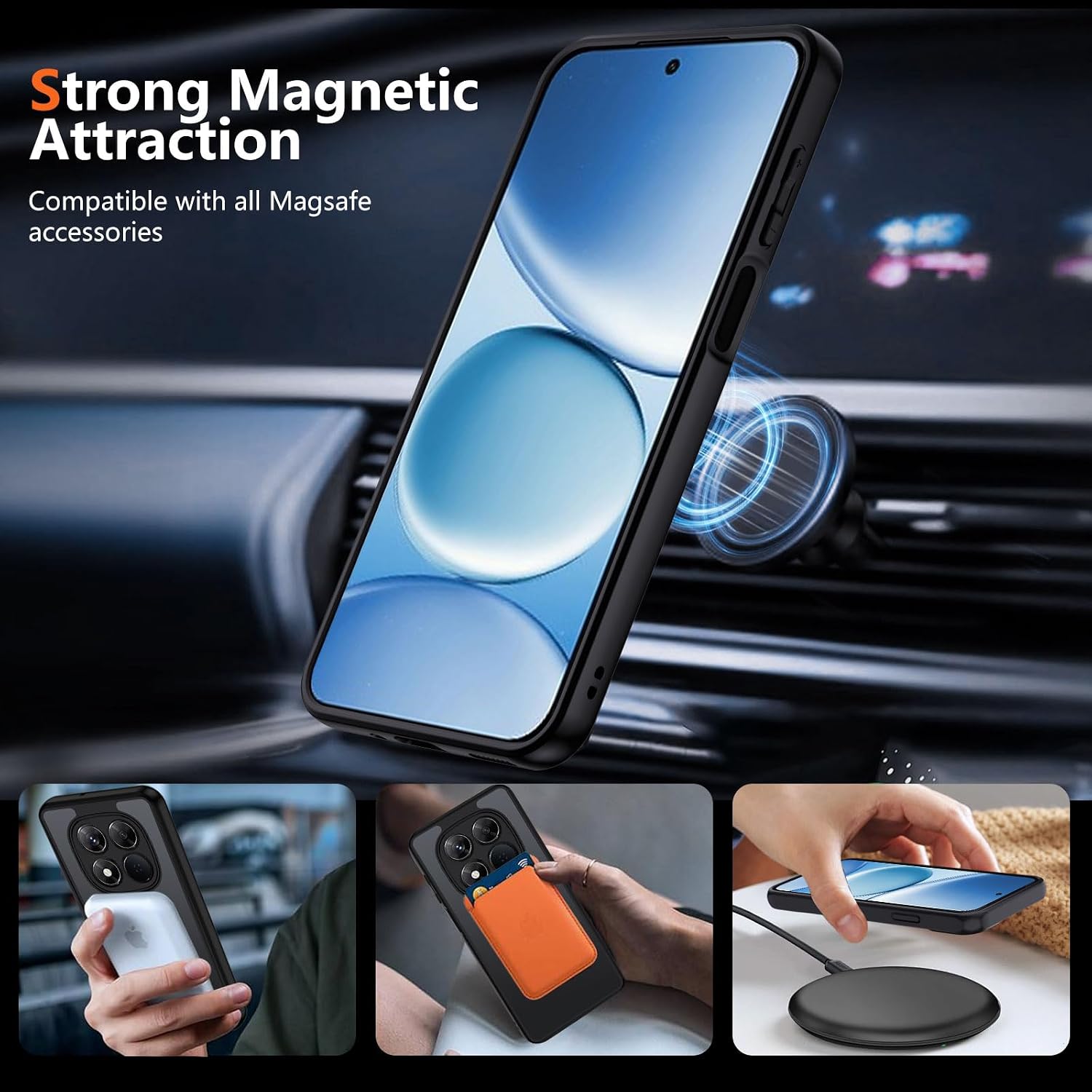Detalle 2 de XTCASE Coque Magnétique pour Redmi Note 15 Pro 5G