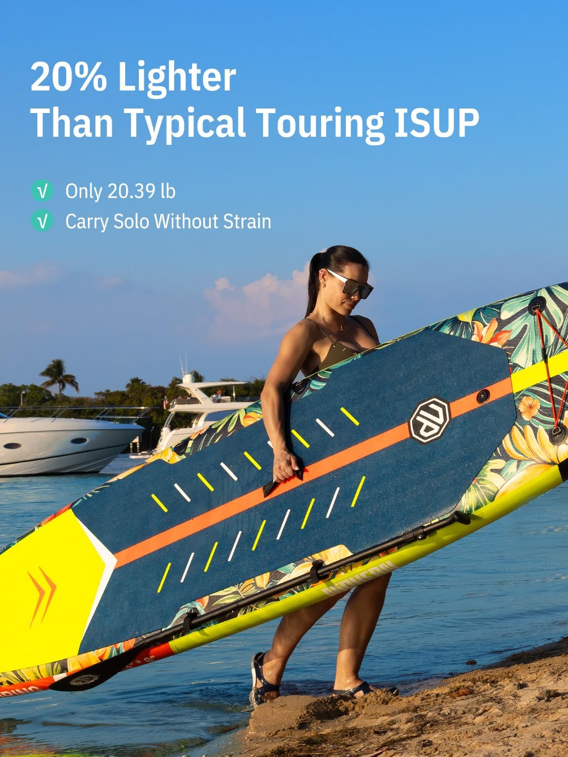 Thumbnail 4 de Niphean 10'6" Inflatable Stand Up Paddle Board 🏄