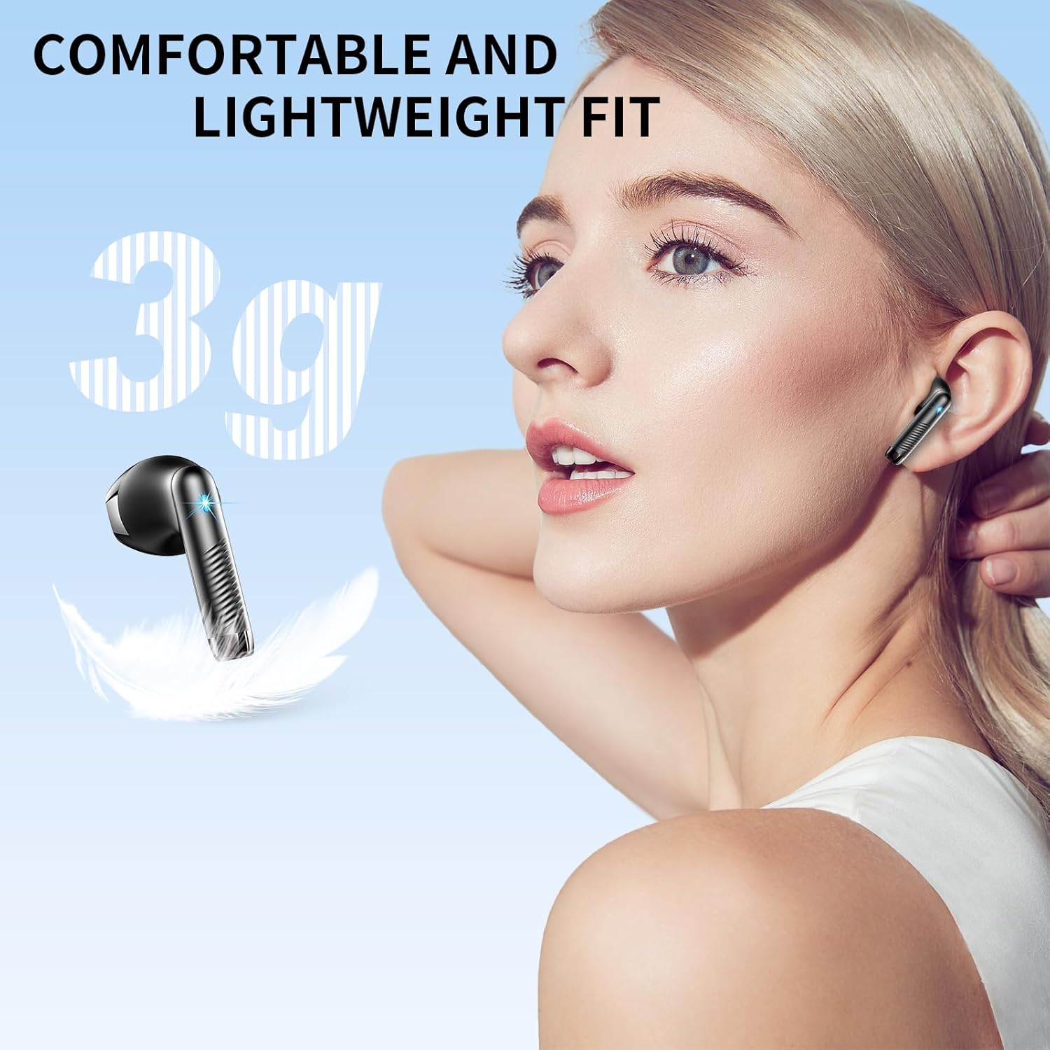 Thumbnail 6 de Kopfhörer Kabellos Bluetooth 5.4 | HiFi Stereo, ENC Noise Cancelling, 40 Std, IP7 Wasserdicht