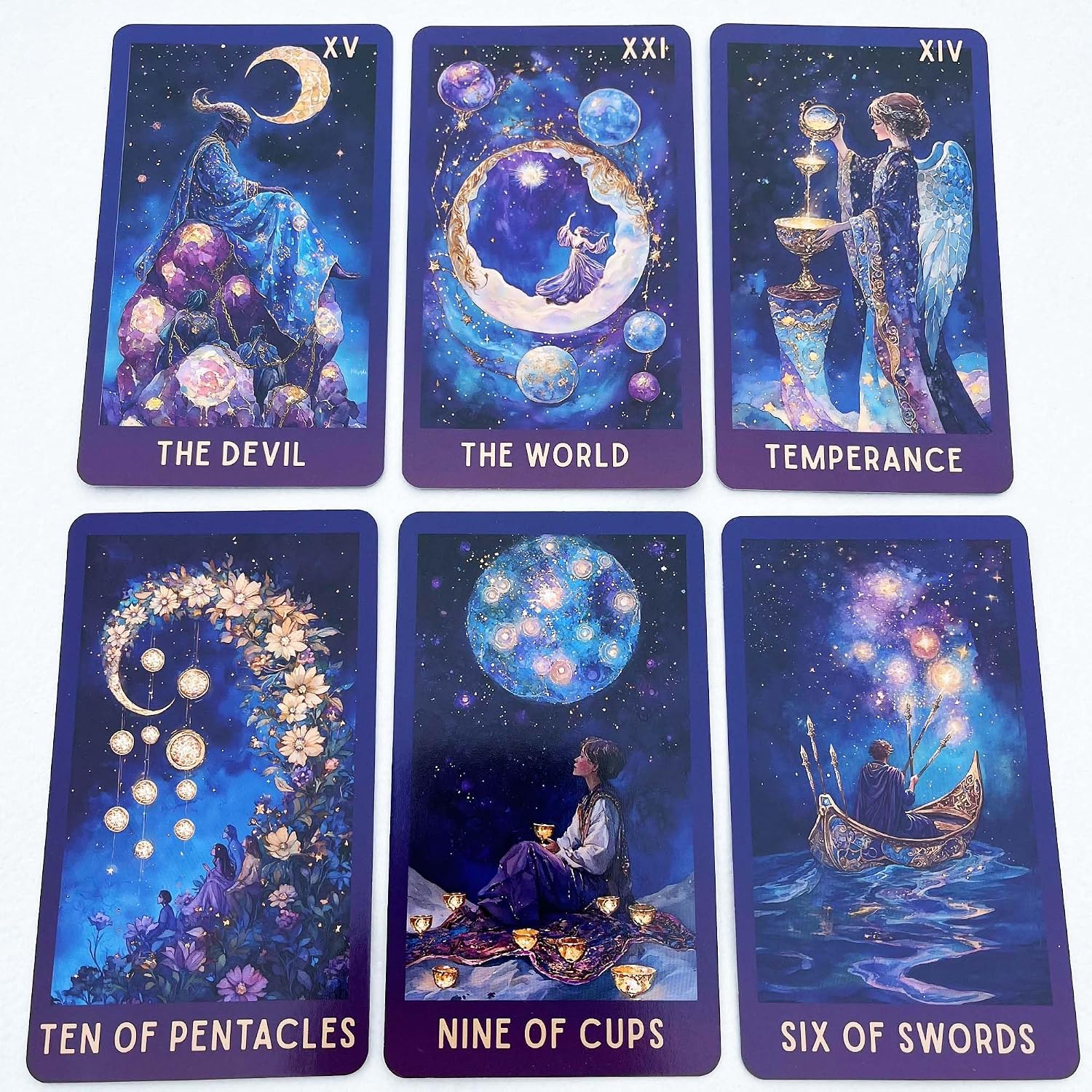 Thumbnail 5 de Celestial Tarot Deck, 78 Cards