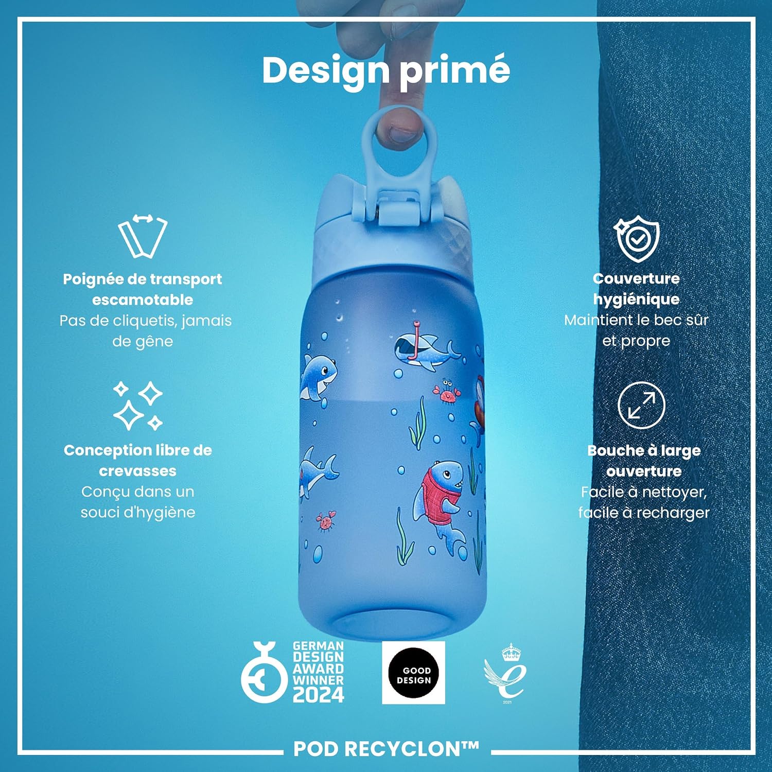 Thumbnail 5 de Ion8 Gourde Enfant 350 ml